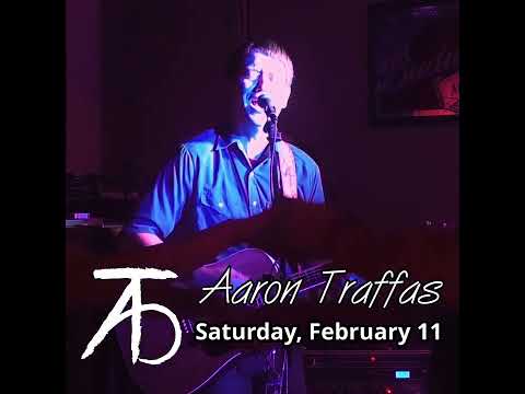 Aaron Traffas playing live music in Kiowa February 11, 2023