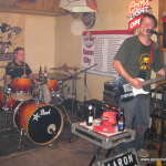 Aaron Traffas Band plays at Mike's Sports Bar in Medicine Lodge, Kan.