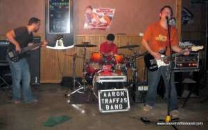 Aaron Traffas Band ag rock with Anthony Farrar in Kiowa Kansas
