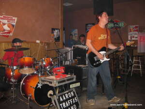 Aaron Traffas Band ag rock with Anthony Farrar in Kiowa Kansas