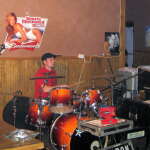 Aaron Traffas Band ag rock with Anthony Farrar in Kiowa Kansas