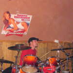 Aaron Traffas Band ag rock with Anthony Farrar in Kiowa Kansas