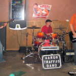 Aaron Traffas Band ag rock with Anthony Farrar in Kiowa Kansas