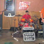 Aaron Traffas Band ag rock with Anthony Farrar in Kiowa Kansas