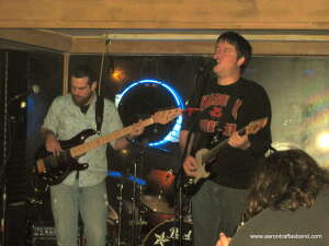 Aaron Traffas Band is Randy Miller, Mason Powell, and Aaron Traffas - live music in Baldwin City, Kansas
