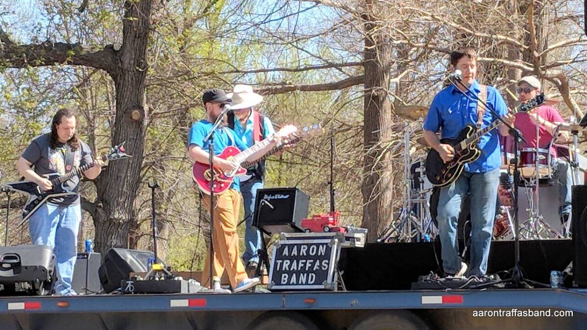 Aaron Traffas Band live music in Pratt Kansas