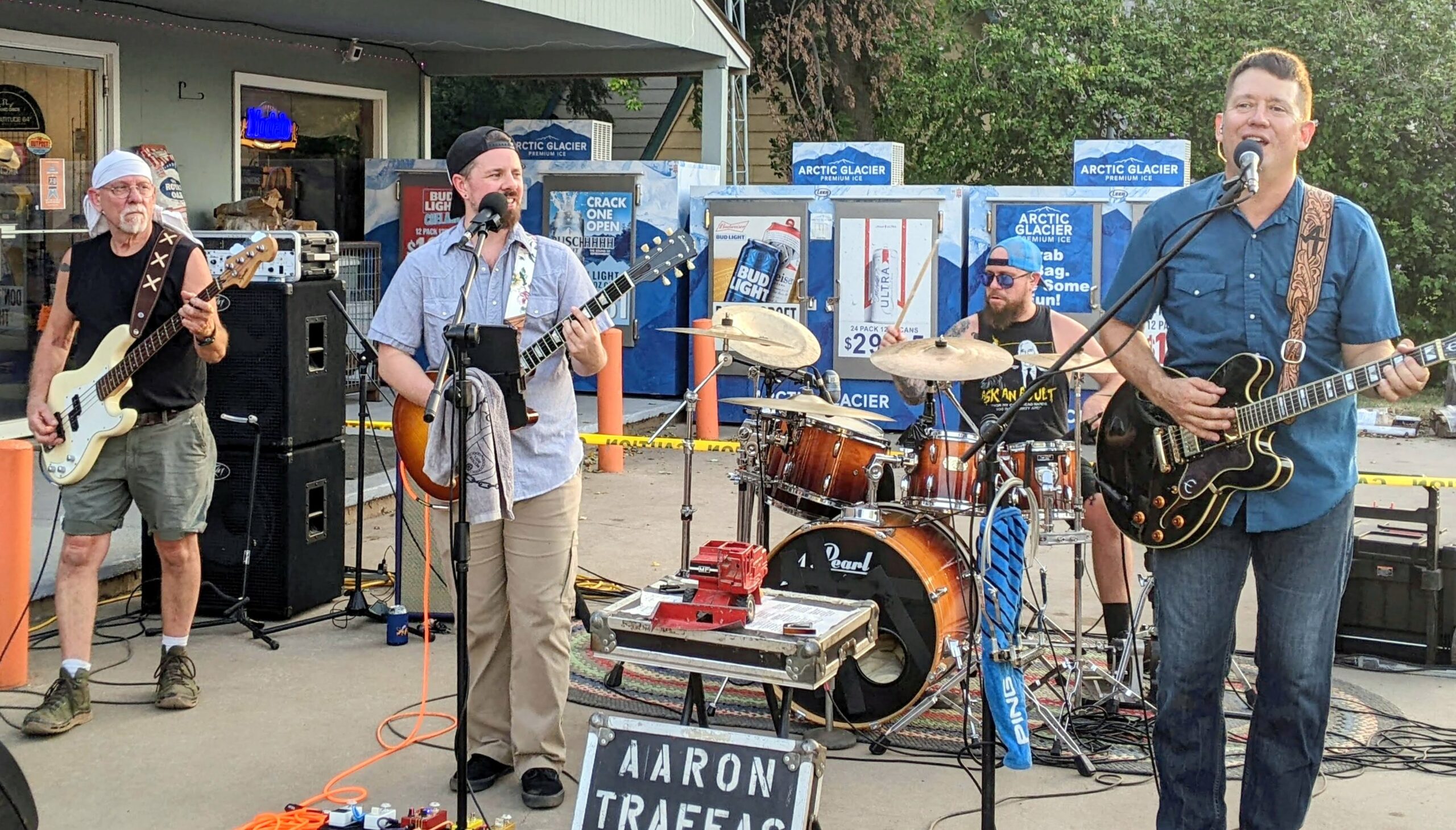 Aaron Traffas Band plays original Kansas country music in Cheney