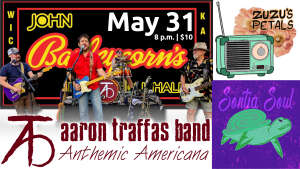 Aaron Traffas Band playing live music at John Barleycorn's in Wichita, Kansas